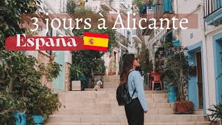 3 jours pour visiter Alicante  quoi voir et faire Très jolie ville🌴 Vlog en Espagne 🇪🇸 [upl. by Alvord]