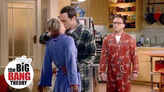 Penny amp Sheldon Kiss  The Big Bang Theory [upl. by Nolan]