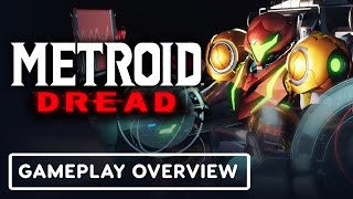 Metroid Dread  Official Gameplay Overview Trailer [upl. by Kress]