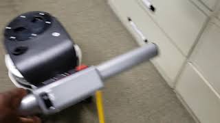 Cleaning commercial carpet using TRUCLEAN prespray amp The Orbot Vibe [upl. by Greabe]