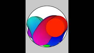 Everytime the ball bounces it gets bigger physics satisfying simulation [upl. by Mharba]