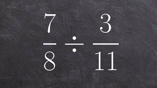 Learn how to divide two fractions with unlike denominators [upl. by Hendrickson]