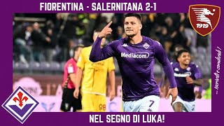 FIORENTINA  SALERNITANA 21 NEL SEGNO DI LUKA JOVIC DAZN MASTERCLASS [upl. by Chadbourne712]