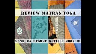 Review Matras Yoga  Kettler Moonchi Manduka Liforme  Yoga with Akbar [upl. by Halonna]