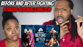 Americans React quotOpponents BEFORE and AFTER Fighting Khabib Nurmagomedov Reactionquot [upl. by Foster179]