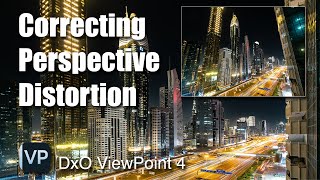 How To Correct Wide Angle Distortion Using DxO ViewPoint 4 [upl. by Swayne]