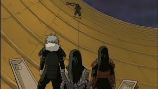 Orochimaru vs Sarutobi Reanimation jutsu Edo Tensei Hiruzens dead full fight english dub [upl. by Trebron]