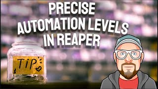 Precise Automation Levels in REAPER [upl. by Sension]