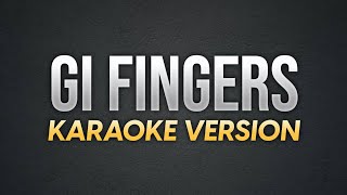 GI FINGERS  Kantin Dudg  Karaoke Version  koolSound [upl. by Cordell805]