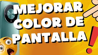 Cómo mejorar el color de la pantalla se vea mas vivido HONOR Magic 6 Lite Magic 5 pro [upl. by Macswan315]