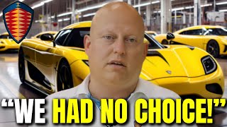 HUGE NEWS Koenigsegg CEO Just SHUT DOWN EV Production [upl. by Aeneus81]