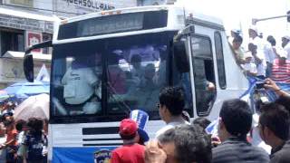 Desfile del Campeon Celaya FC [upl. by Grishilde]