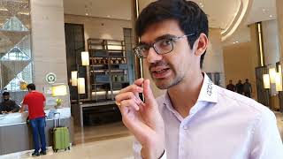 Anish Giri and spicy Indian food [upl. by Alley]