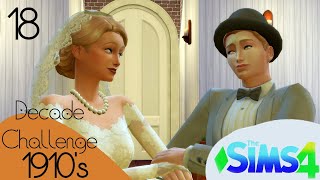 The men head to war amp a wedding celebration The Sims 4 Decade Challenge [upl. by Ahtiekahs]