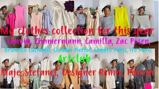 This years clothes collection Lanvin Brunello Cucinelli Zimmermann Camilla Zac Posen Parosh [upl. by Maddy]