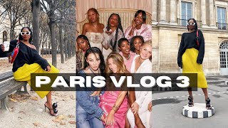 PARIS FASHION WEEK VLOG 3 My last days in Paris were a vibe Fashion Fun and Food ✨ MONROE STEELE [upl. by Acinorehs903]