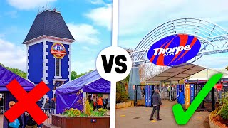 Thorpe Park Vs Alton Towers Which is BETTER [upl. by Ollayos]