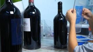 The Process of Creating Etched Wine Bottles [upl. by Simpkins]