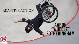 ADAPTIVE ACTION Aaron “Wheelz” Fotheringham  World of X Games [upl. by Anemix574]