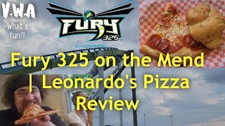 Carowinds Update  Fury 325 on the Mend  Leonardos Pizza Review carowinds fury325 carowinds2023 [upl. by Negam]