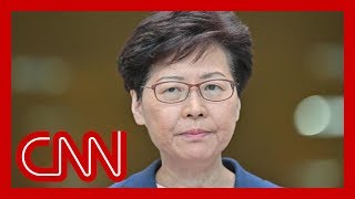 Hong Kong leader says China extradition bill is dead [upl. by Esiled]