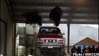 Truck Owners Blow Extra Smoke To Anger Environmentalists [upl. by Eisle]