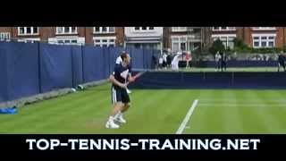 Tennis Forehand Slow Motion  Top 10 Forehands [upl. by Teemus]