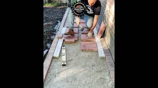 DIY Paver Walkway Installation  StepbyStep [upl. by Ellerrehc926]