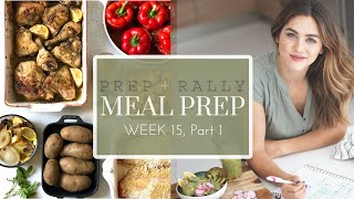 Family Meal Prep Week 15 Part 1  Prep and Rally [upl. by Ddet396]