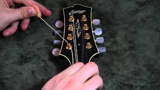 Restringing Your Mandolin WEB HD [upl. by Litsyrk]