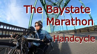 The 2023 Baystate Marathon – Handcycle edition [upl. by Wilkins]