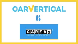 Carvertical vs Carfax  check car history [upl. by Grenville]