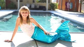 How to Make a Mermaid Tail Swimmable and Very Easy Under 25 [upl. by Sainana]