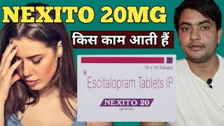 nexito 20 mg tablet  uses  nexito 20 mg in hindi  nexito 20 mg [upl. by Paryavi]