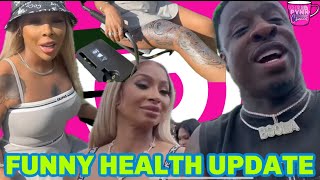 KHAOTIC SHARES AN UPDATE ON SIERRAS HEALTH WHILE FILMING LHHATL [upl. by Serle762]