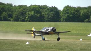 FW 190 A Full HD La FertéAlais LFTA 2010 [upl. by Eidok]