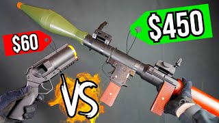 Cheap vs Expensive Airsoft Grenade Launchers [upl. by Nesmat]