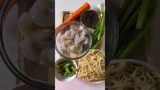 The BEST Shrimp Lo Mein Recipe ever 20minutes quickdinner stirfry chinesefood [upl. by Entroc]