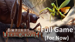 Empires of the Undergrowth  Full Game Hard  Challenges  Part 1  No Commentary Gameplay [upl. by Anaibib]