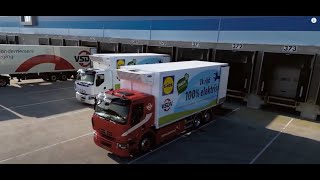 Als vrachtwagenchauffeur rijden voor Lidl [upl. by Yelsew]