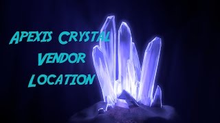 Apexis Crystal Vendor Location [upl. by Neenad368]