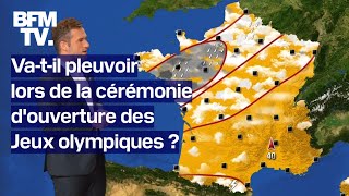 JO 2024 vatil pleuvoir lors de la cérémonie douverture [upl. by Dave]