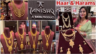 Tanishq 22Kt Gold Rani Haar Long Haram amp Necklace Set Designs amp Price💕Gold Necklace Designs 2024 [upl. by Nyvets]