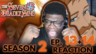 ESCANOR REVEALED ESCANOR VS GALAND Seven Deadly Sins Season 2 Episode 13 amp 14 REACTION [upl. by Neysa676]