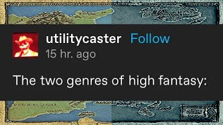 The two genres of high fantasy [upl. by Parsaye170]