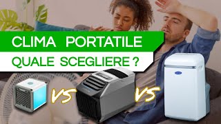 Qual è il MIGLIOR CLIMATIZZATORE PORTATILE senza unità esterna [upl. by Gratianna]