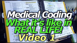 MEDICAL CODING IN REAL LIFE FOR AN OBGYN SPECIALTY CODER  EPISODE 1 [upl. by Dachy]