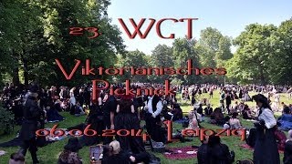 23 WGT  Viktorianisches Picknick  06062014 Wave Gotik Treffen Leipzig [upl. by Treulich]