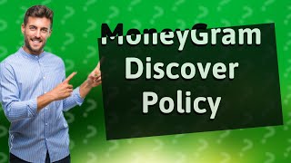 Does Moneygram accept Discover credit card [upl. by Anyahc]