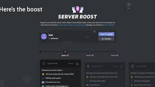 how to setup your boost channel and role and some perk [upl. by Halfdan251]
